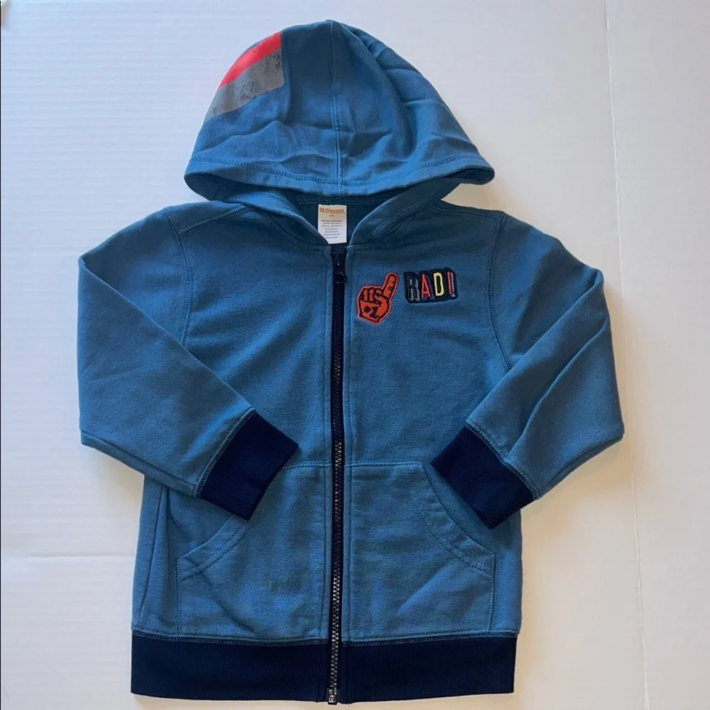 Gymboree Blue Rad Hoodie - 4T